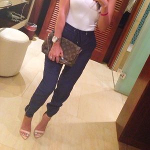 Bershka Satin Jogger pants